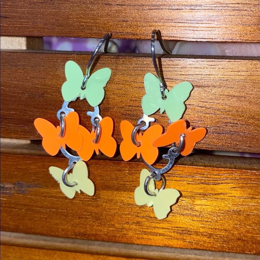 butterfly earrings